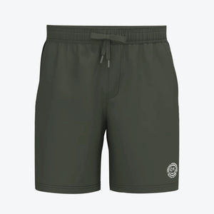 Ace-Stripe-Short-khaki-zwart-front