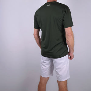 Axis Tee Combat Green back