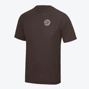 Axis Tee donker bruin front