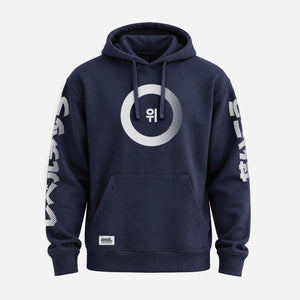 Hoodie-Change-the-game-navy-front