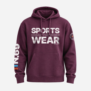 Hoodie-N.69-aubergine-front