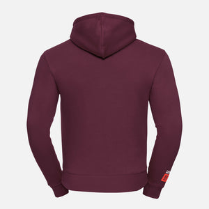 Hoodie-Not-Being-Average-aubergine-back