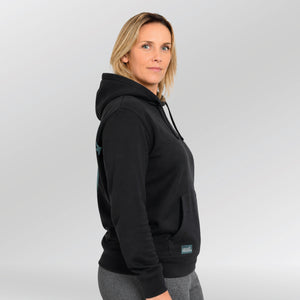 Hoodie-Sunrise-Model-Dames-black-side