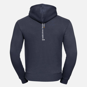 Hoodie Core Dynamics french navy back