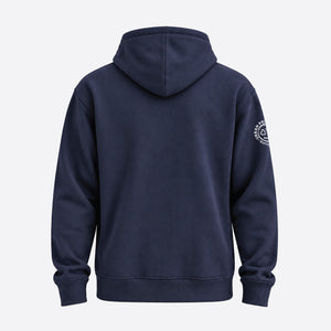 Hoodie Streamline navy back