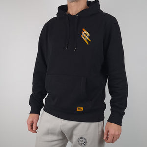 Hoodie Victory Vibes black front model