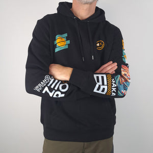 Hoodie Zero Tolerance black front model