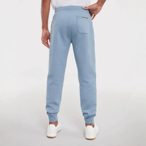 Joggingbroek Urban Progress Label Mineral blue back