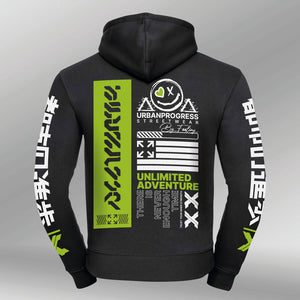 Legacy Hoodie Adventure zwart back
