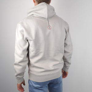 Legacy Hoodie Core Dynamics urban grey back model