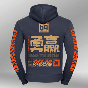 Legacy Hoodie Ignite french-navy back
