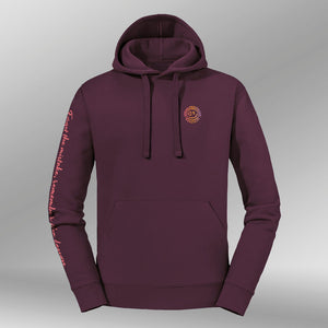 Legacy Hoodie Kintsugi Spirit Dames bordeaux rood front