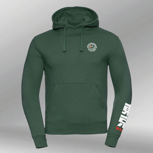 Legacy Hoodie Lax3 Bottle-green front