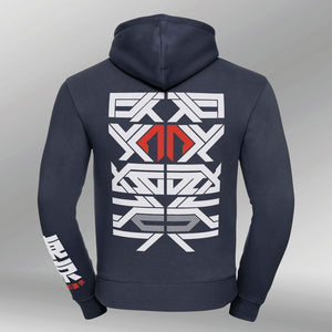 Legacy Hoodie Lax3 French-Navy back