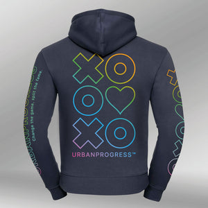 Legacy Hoodie Love Emotion French-Navy back