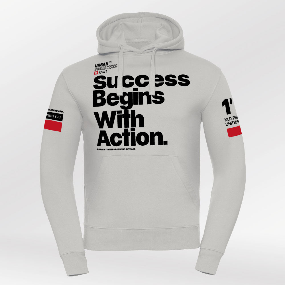 Legacy Hoodie Not Being Average urban grey heren front