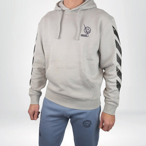 Legacy Hoodie Strive X Urban grey front model