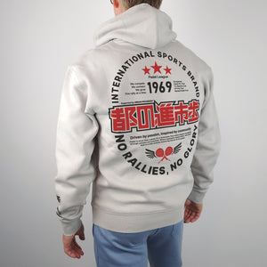 Legacy Hoodie The Challenger Urban Grey back model