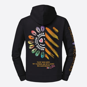 Legacy Hoodie Victory Vibes Dames zwart back