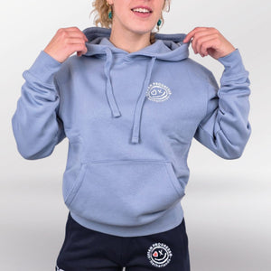 Legacy Joggingpak model licht blauw-navy hoodie