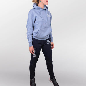 Legacy Joggingpak model licht blauw-navy side