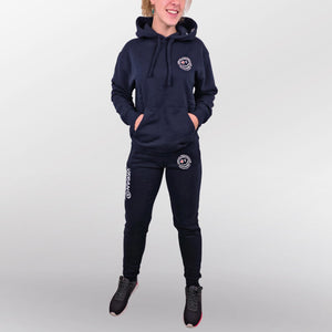 Legacy Joggingpak model navy-navy front