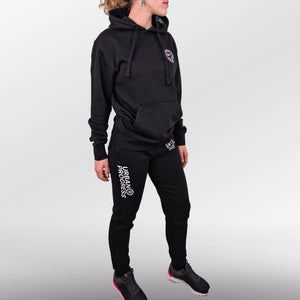 Legacy Joggingpak model zwart-zwart side right