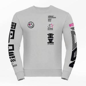 Legacy Sweatshirt Shine urben grey front