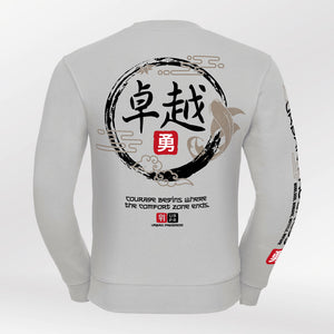 Legacy Sweatshirt Urban Flux heren urban grey back