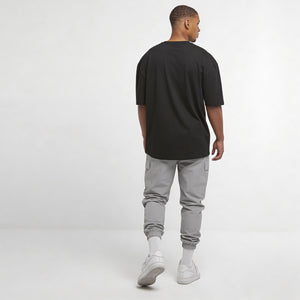 Loose T-shirt SECOND SELF model zwart back