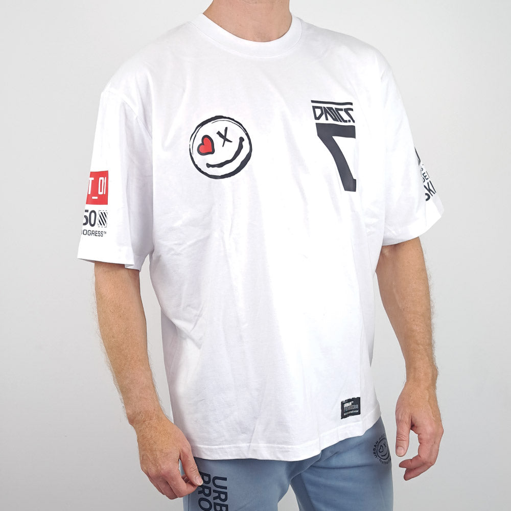Oversized T Protocol Heren Wit