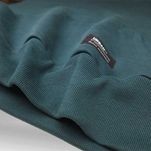 Oversized Hoodie Kairo turquoise closeup 1