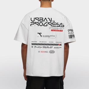 Oversized T-shirt FREQ-O7 model wit back