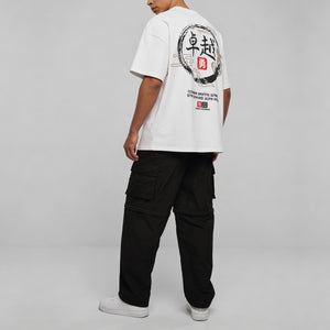 Oversized Tee Urban Flux model wit achter compleet