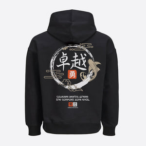 Oversized_hoodie_Urban_Flux_zwart_back
