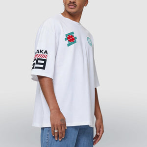 Oversized sleeve t-shirt Zero Tolerance model wit side right