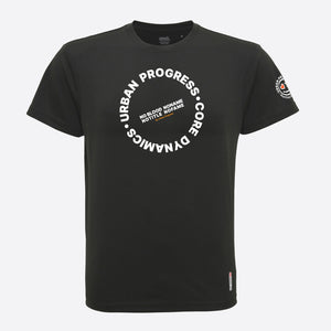 Performance shirt Core Dynamics donker grijs front