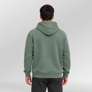 Prime-Athlete-Hoodie-model--blad-groen-back