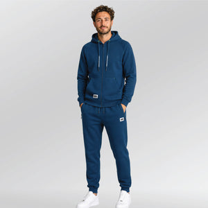 Pro-Court-Sweatvest-en-joggingbroek-model-blauw-voor