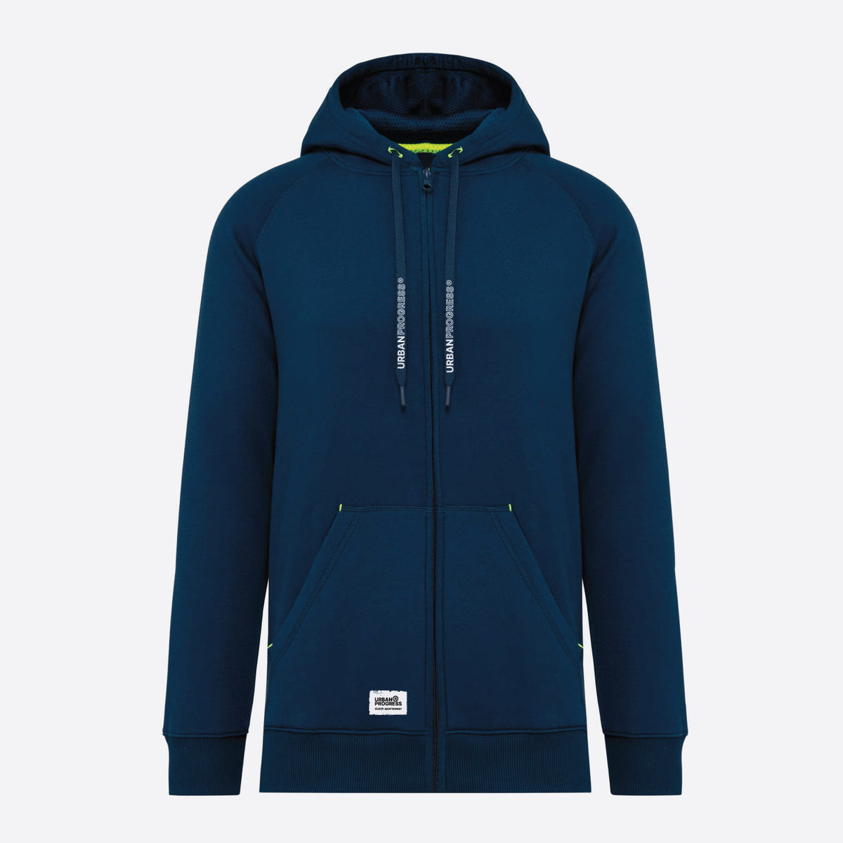 Pro-Court-Sweatvest-met-capuchon-blauw-voor
