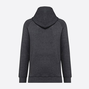Pro-Court-padel vest met-capuchon-heather-grey-back