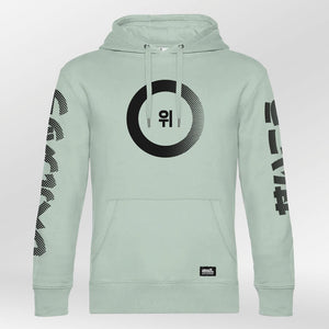 Royal Hoodie Change The Game aqua-green front heren