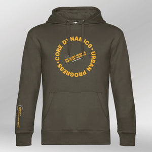 Royal Hoodie Core Dynamics khaki front