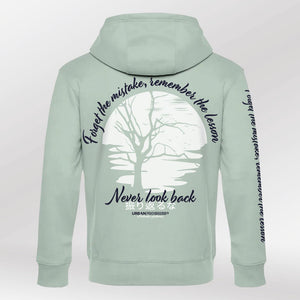 Royal Hoodie Kintsugi Spirit Aqua-green back