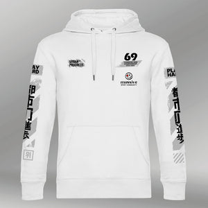 Royal Hoodie Massive wit front