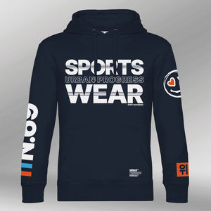 Royal Hoodie N.69 navy-blue front