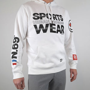 Royal Hoodie N.69 wit front model