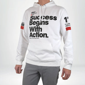 Royal Hoodie Not Being Average wit front model