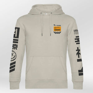 Royal Hoodie Signal grey-fog front