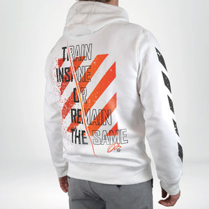 Royal Hoodie Strive X wit back model